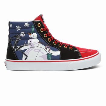 Vans x Disney SK8-Hi - Miesten Korkeavartiset tennarit - Christmastown/Nightmare